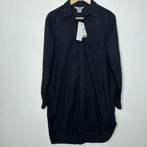 FRENCH CONNECTION Pistols cotton shirt dress size 6 NWT